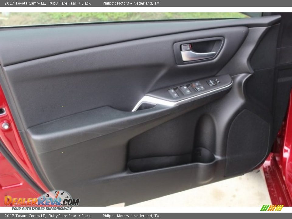 2017 Toyota Camry LE Ruby Flare Pearl / Black Photo #7