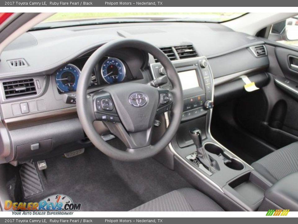 2017 Toyota Camry LE Ruby Flare Pearl / Black Photo #8