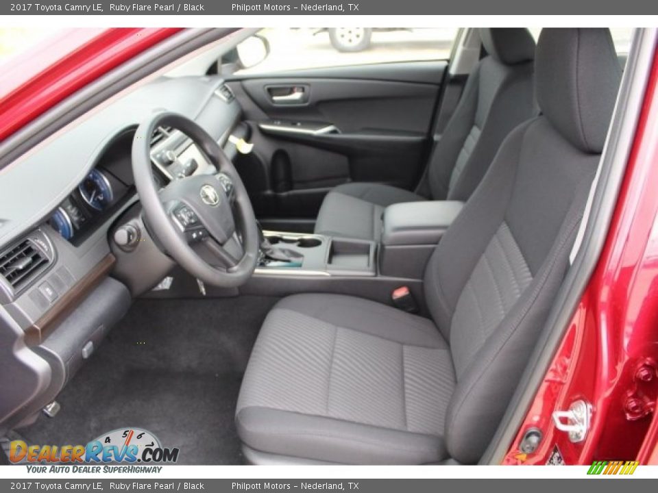 2017 Toyota Camry LE Ruby Flare Pearl / Black Photo #9