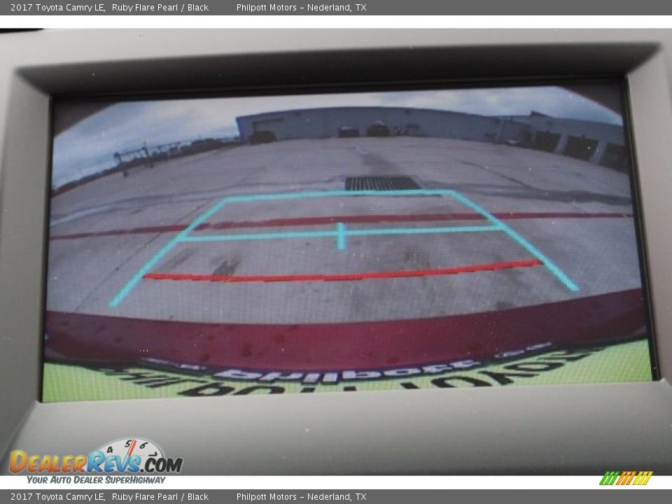 2017 Toyota Camry LE Ruby Flare Pearl / Black Photo #11