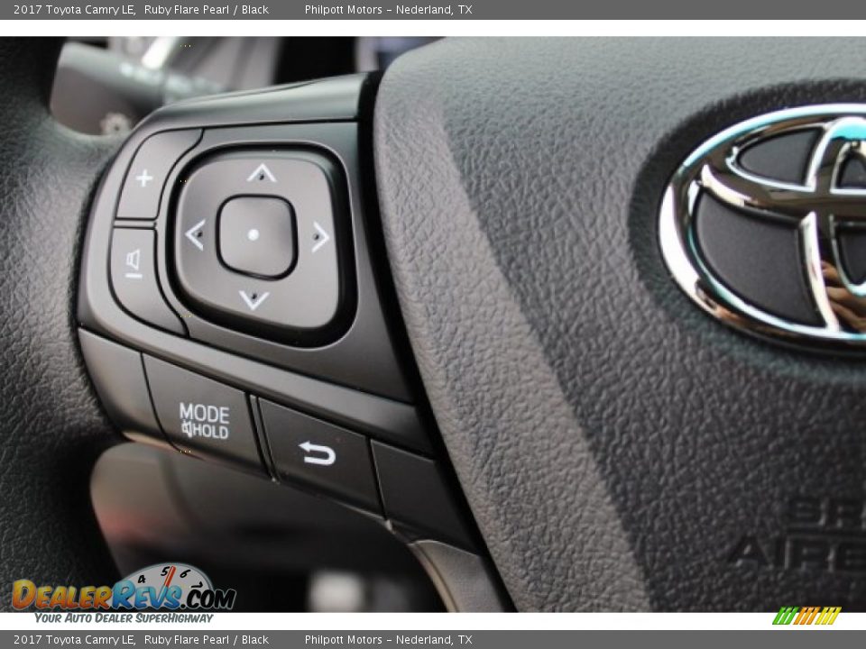 2017 Toyota Camry LE Ruby Flare Pearl / Black Photo #14