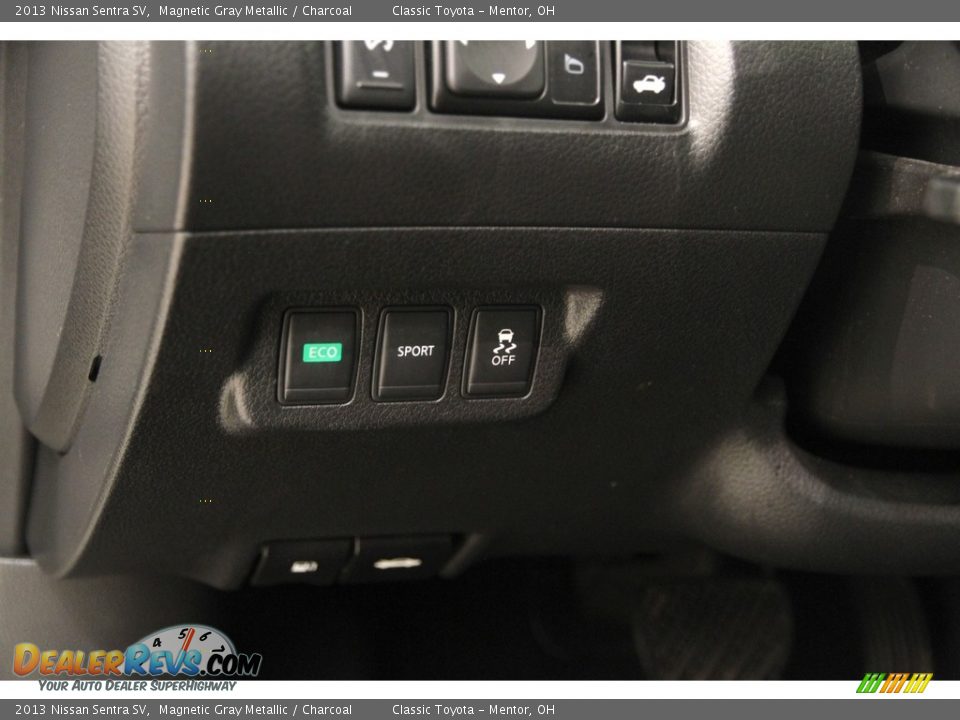 2013 Nissan Sentra SV Magnetic Gray Metallic / Charcoal Photo #5