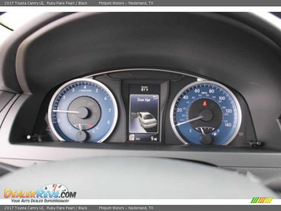 2017 Toyota Camry LE Ruby Flare Pearl / Black Photo #16