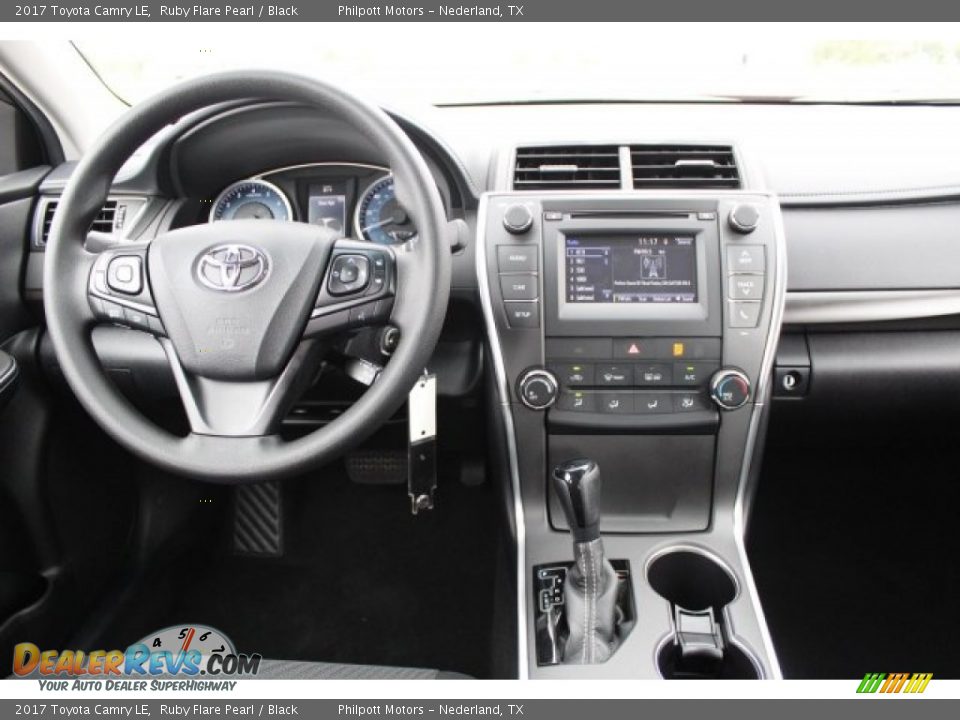 2017 Toyota Camry LE Ruby Flare Pearl / Black Photo #20