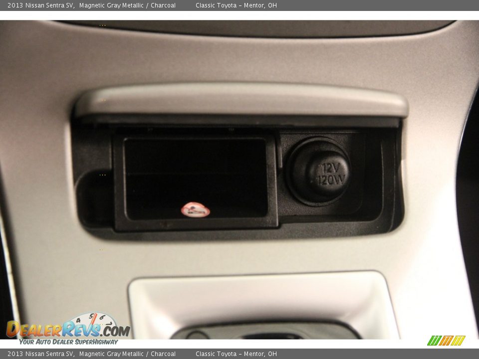 2013 Nissan Sentra SV Magnetic Gray Metallic / Charcoal Photo #10