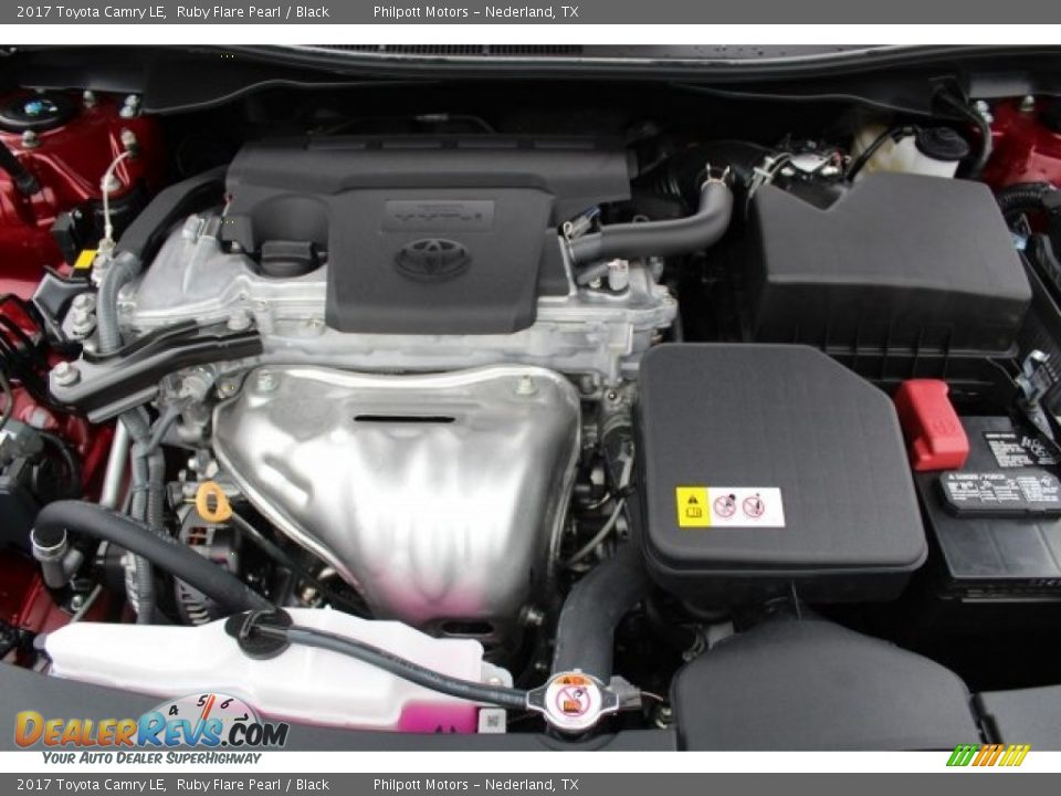 2017 Toyota Camry LE Ruby Flare Pearl / Black Photo #24
