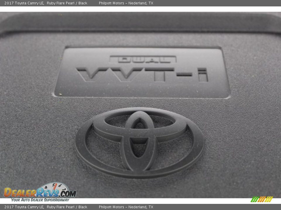 2017 Toyota Camry LE Ruby Flare Pearl / Black Photo #25