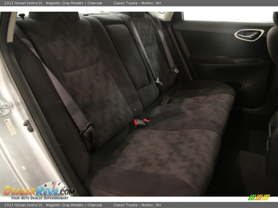 2013 Nissan Sentra SV Magnetic Gray Metallic / Charcoal Photo #13