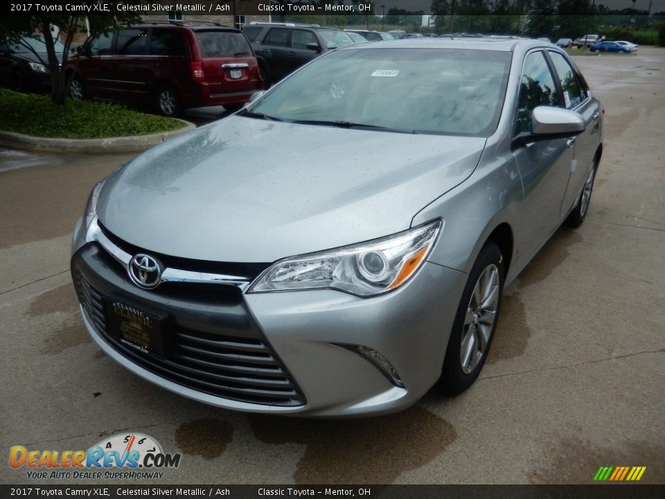 2017 Toyota Camry XLE Celestial Silver Metallic / Ash Photo #1