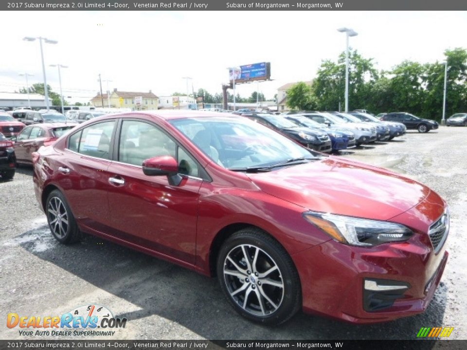 2017 Subaru Impreza 2.0i Limited 4-Door Venetian Red Pearl / Ivory Photo #1