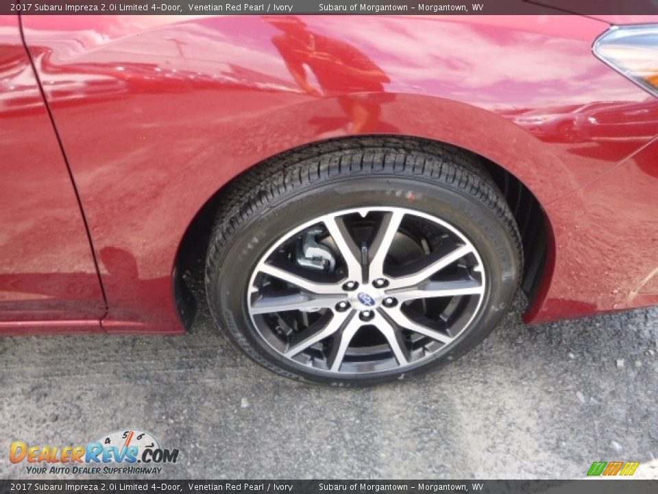 2017 Subaru Impreza 2.0i Limited 4-Door Venetian Red Pearl / Ivory Photo #2