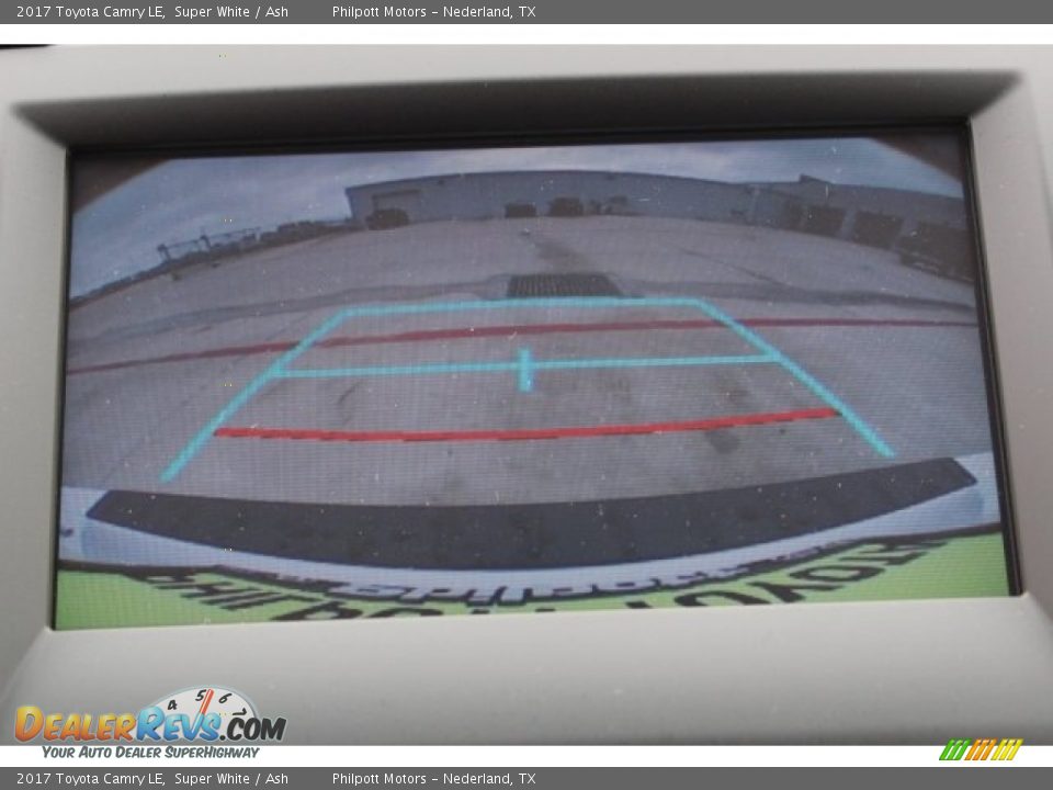 2017 Toyota Camry LE Super White / Ash Photo #11