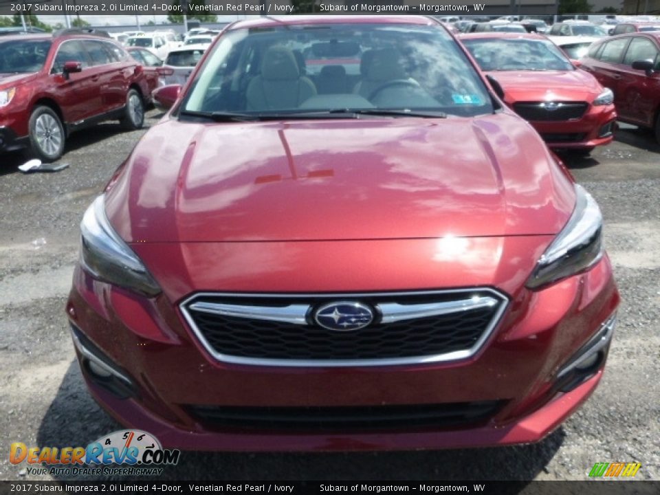 2017 Subaru Impreza 2.0i Limited 4-Door Venetian Red Pearl / Ivory Photo #9