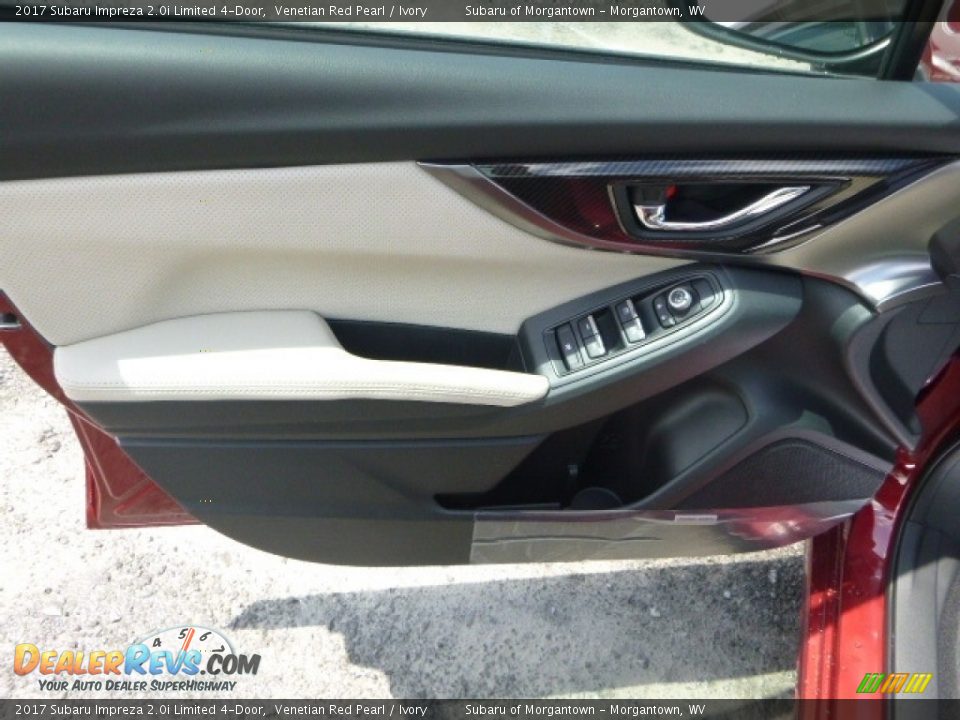 2017 Subaru Impreza 2.0i Limited 4-Door Venetian Red Pearl / Ivory Photo #10