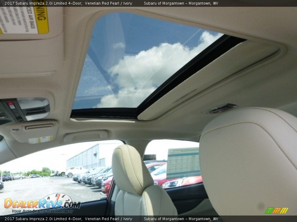 2017 Subaru Impreza 2.0i Limited 4-Door Venetian Red Pearl / Ivory Photo #14