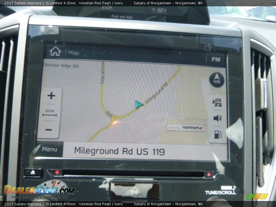 2017 Subaru Impreza 2.0i Limited 4-Door Venetian Red Pearl / Ivory Photo #16