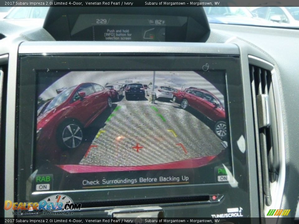 2017 Subaru Impreza 2.0i Limited 4-Door Venetian Red Pearl / Ivory Photo #17