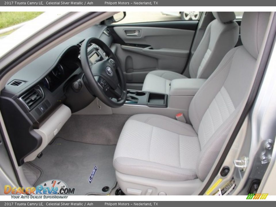 2017 Toyota Camry LE Celestial Silver Metallic / Ash Photo #9