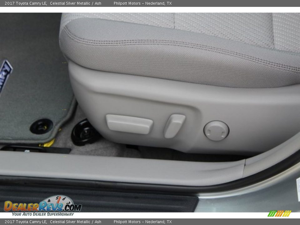 2017 Toyota Camry LE Celestial Silver Metallic / Ash Photo #10