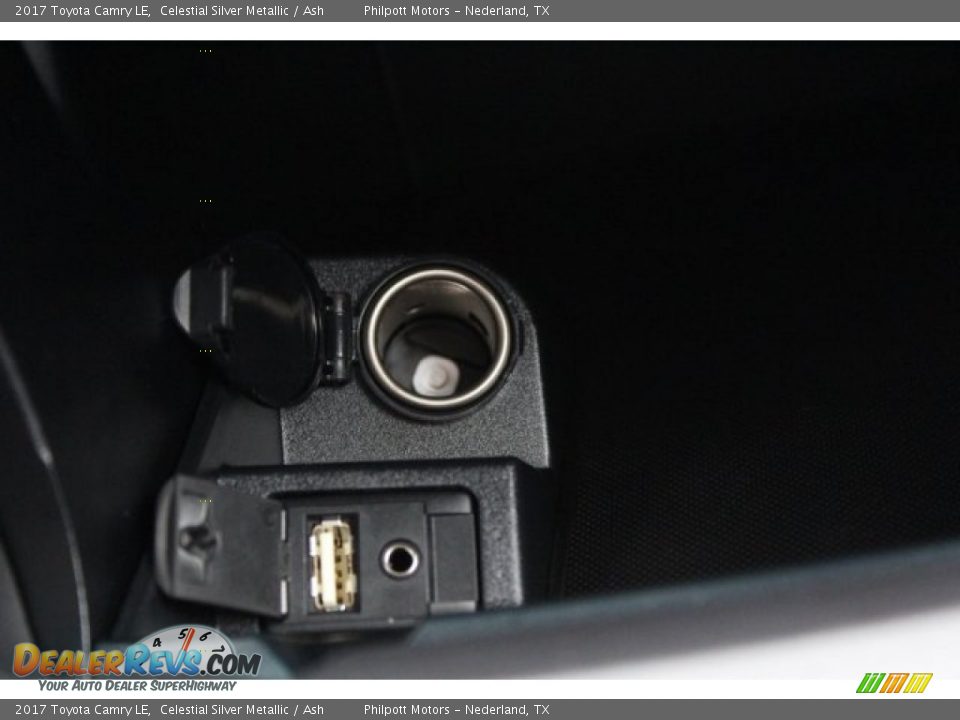 2017 Toyota Camry LE Celestial Silver Metallic / Ash Photo #13