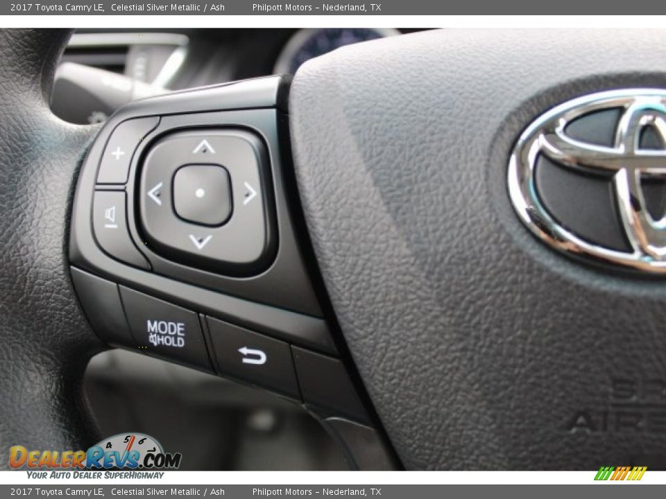 2017 Toyota Camry LE Celestial Silver Metallic / Ash Photo #14