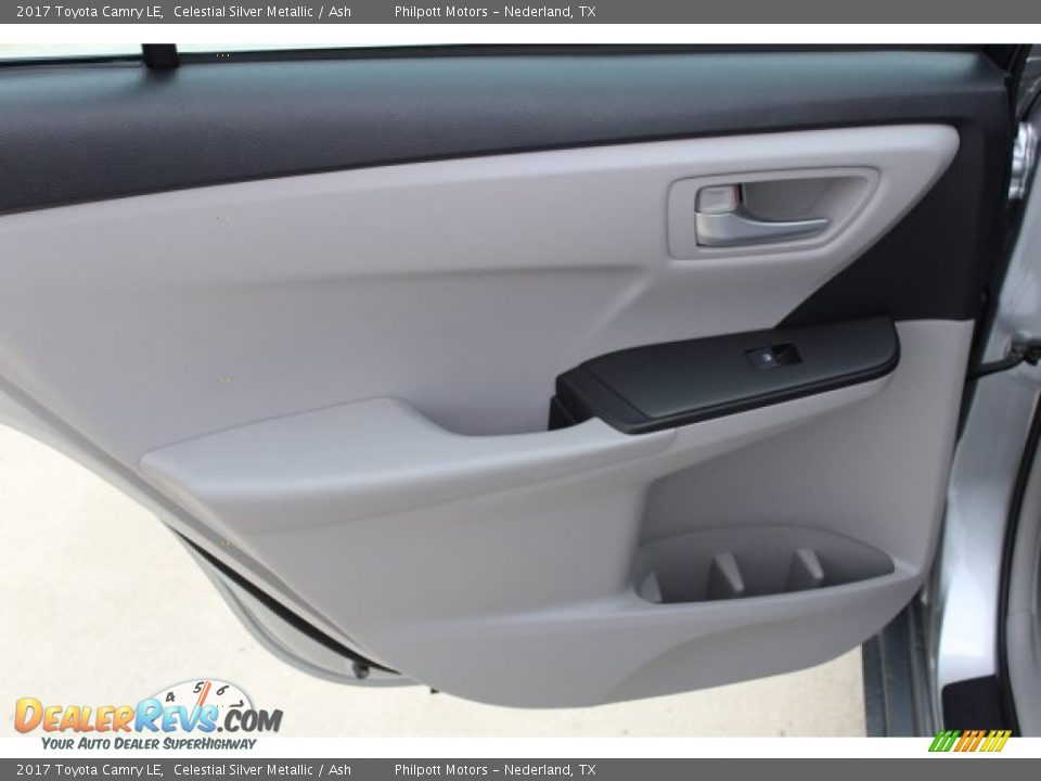 2017 Toyota Camry LE Celestial Silver Metallic / Ash Photo #19