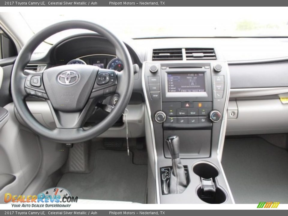 2017 Toyota Camry LE Celestial Silver Metallic / Ash Photo #21