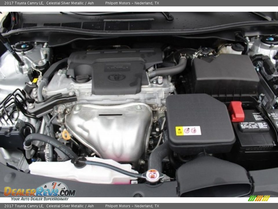 2017 Toyota Camry LE Celestial Silver Metallic / Ash Photo #24