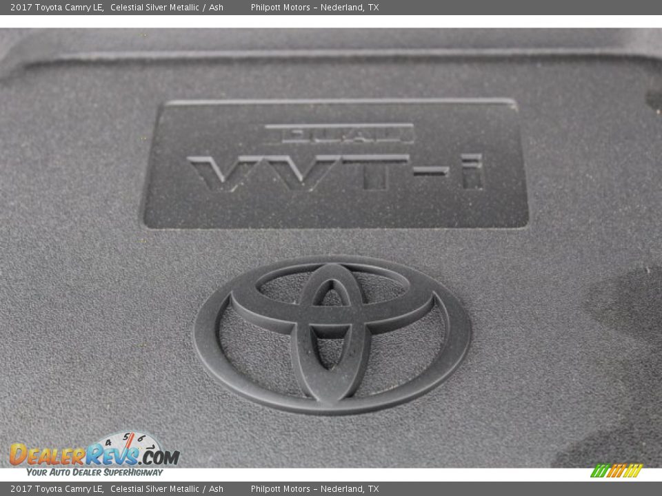 2017 Toyota Camry LE Celestial Silver Metallic / Ash Photo #25