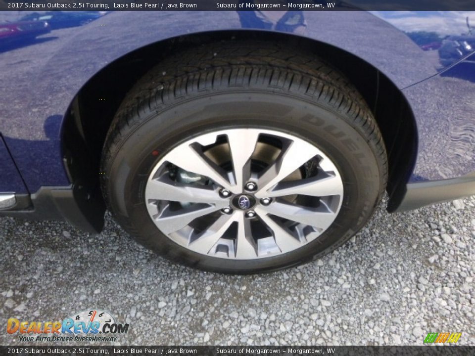 2017 Subaru Outback 2.5i Touring Lapis Blue Pearl / Java Brown Photo #2