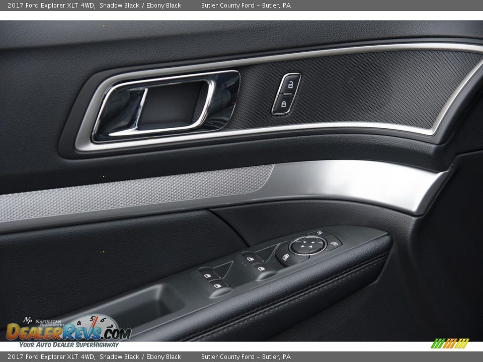 2017 Ford Explorer XLT 4WD Shadow Black / Ebony Black Photo #5