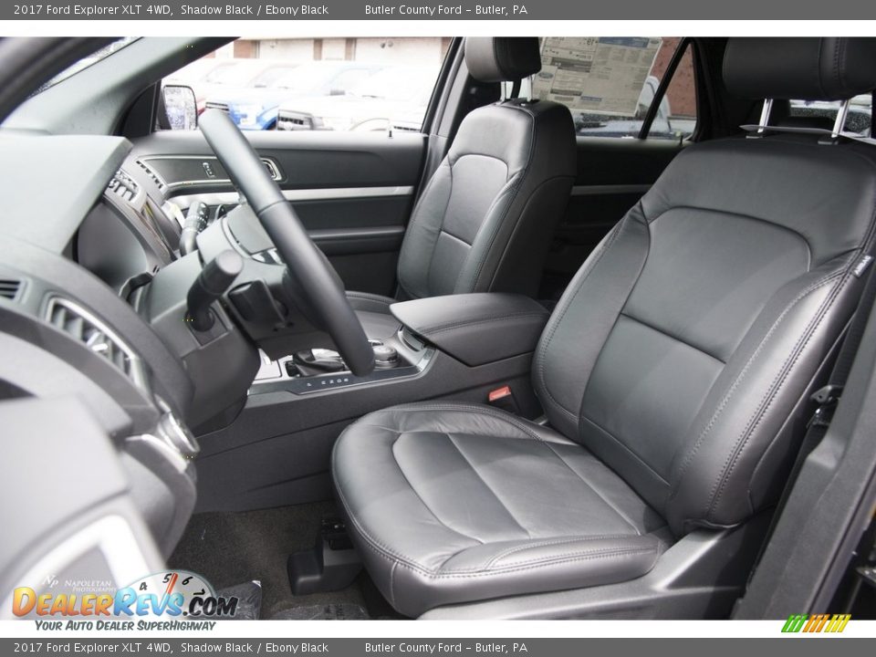 2017 Ford Explorer XLT 4WD Shadow Black / Ebony Black Photo #7