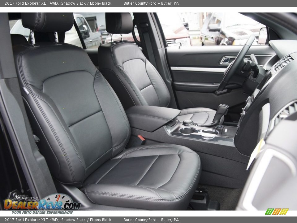 2017 Ford Explorer XLT 4WD Shadow Black / Ebony Black Photo #8