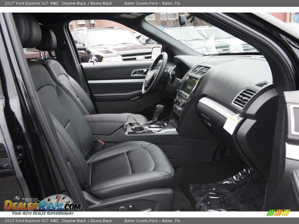2017 Ford Explorer XLT 4WD Shadow Black / Ebony Black Photo #9