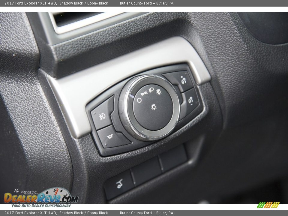 2017 Ford Explorer XLT 4WD Shadow Black / Ebony Black Photo #12