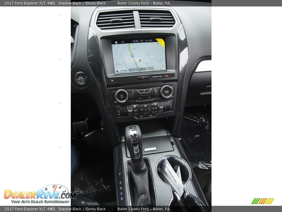 2017 Ford Explorer XLT 4WD Shadow Black / Ebony Black Photo #14