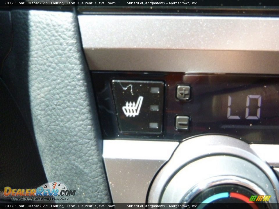 2017 Subaru Outback 2.5i Touring Lapis Blue Pearl / Java Brown Photo #19