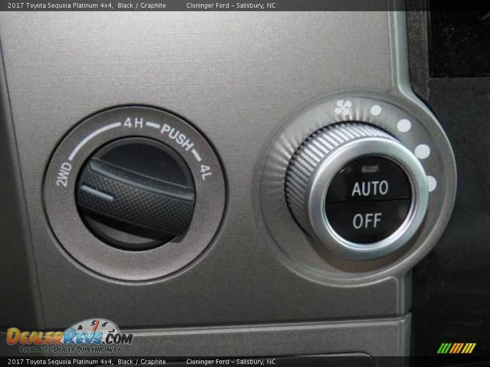 Controls of 2017 Toyota Sequoia Platinum 4x4 Photo #20