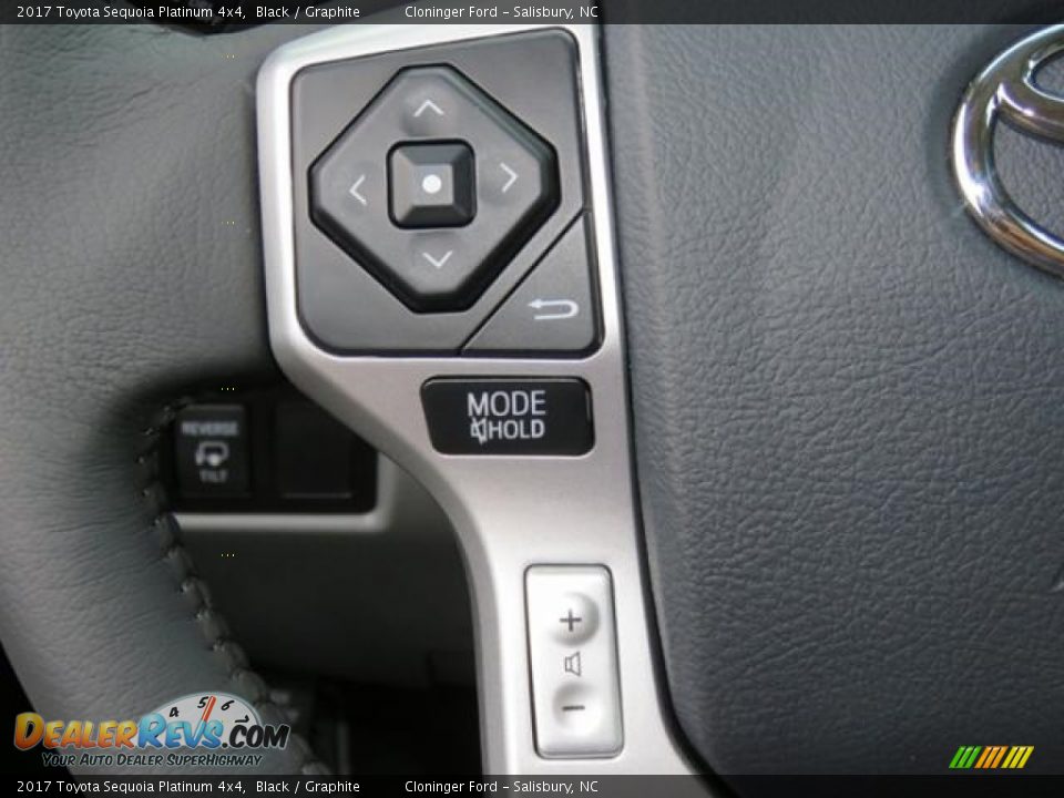 Controls of 2017 Toyota Sequoia Platinum 4x4 Photo #22