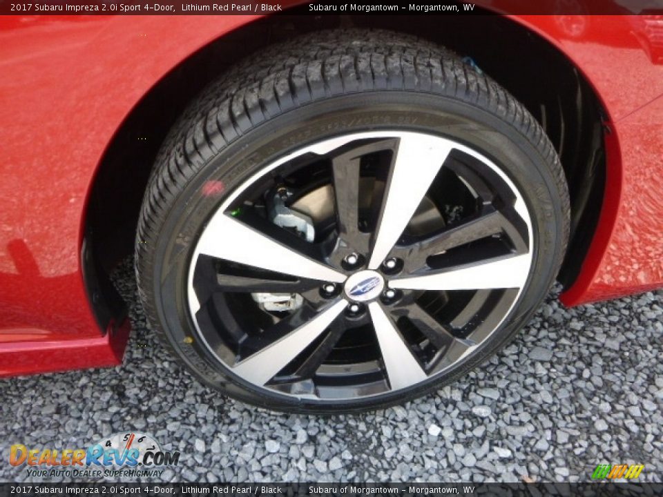 2017 Subaru Impreza 2.0i Sport 4-Door Lithium Red Pearl / Black Photo #2