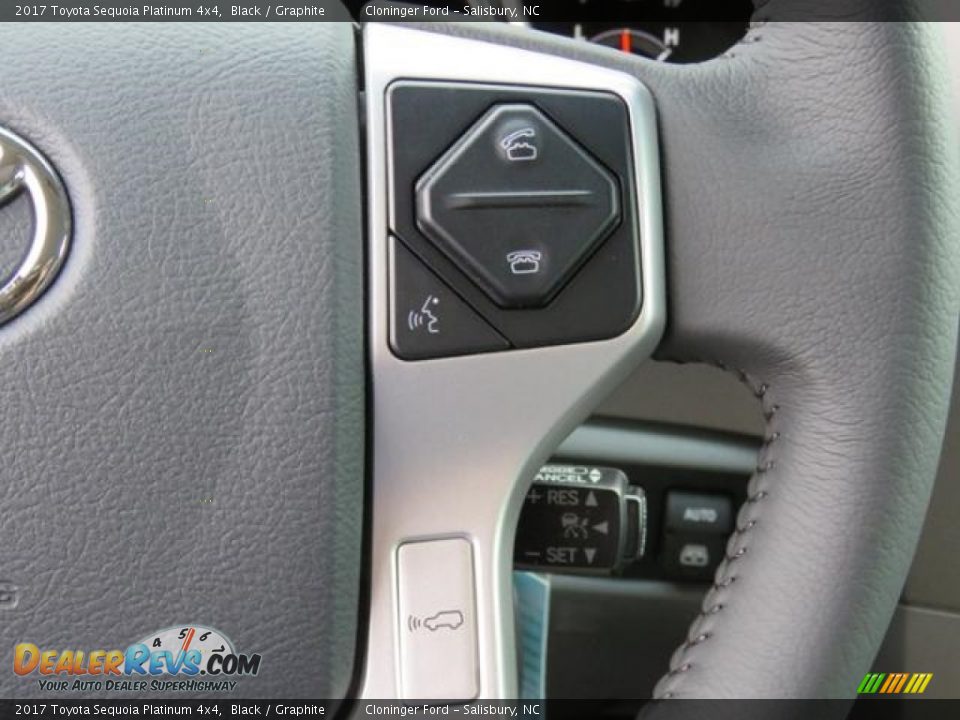 Controls of 2017 Toyota Sequoia Platinum 4x4 Photo #23