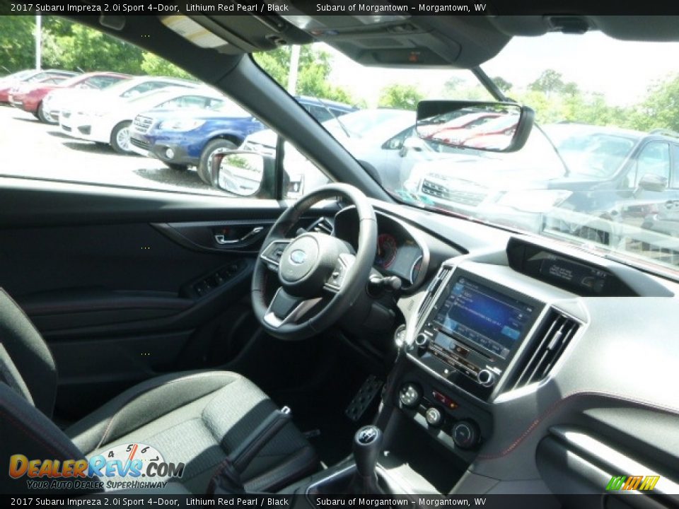 2017 Subaru Impreza 2.0i Sport 4-Door Lithium Red Pearl / Black Photo #4