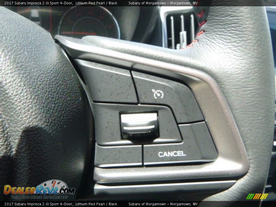 2017 Subaru Impreza 2.0i Sport 4-Door Lithium Red Pearl / Black Photo #12