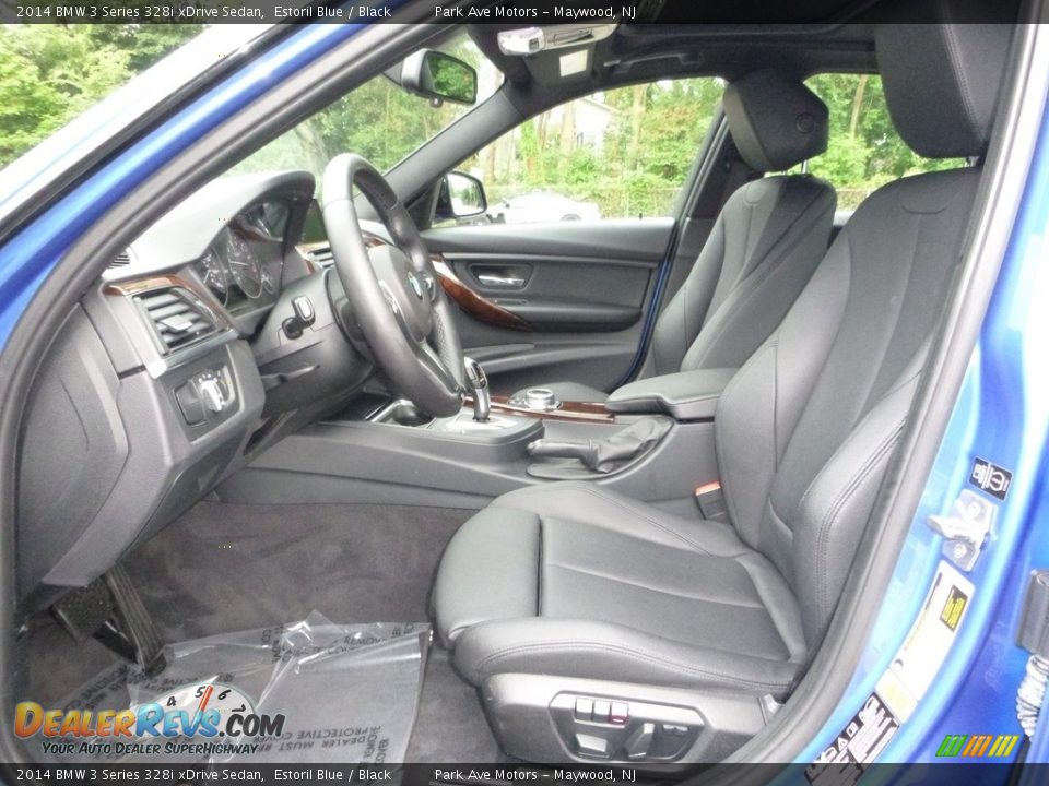 Black Interior - 2014 BMW 3 Series 328i xDrive Sedan Photo #13