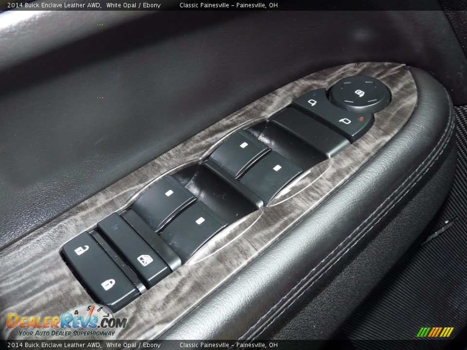 2014 Buick Enclave Leather AWD White Opal / Ebony Photo #12