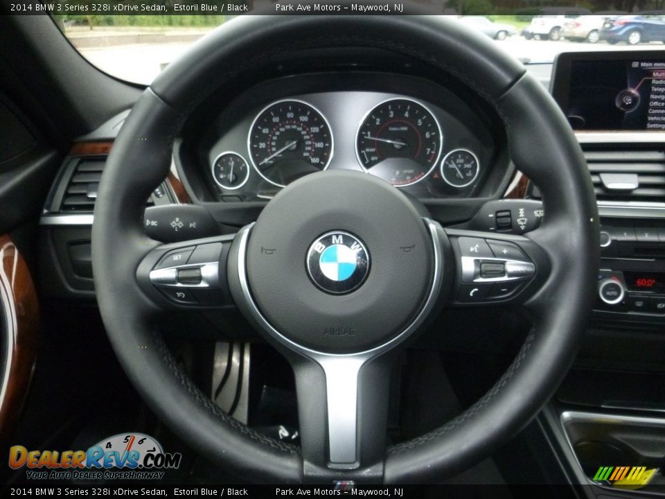 2014 BMW 3 Series 328i xDrive Sedan Steering Wheel Photo #29