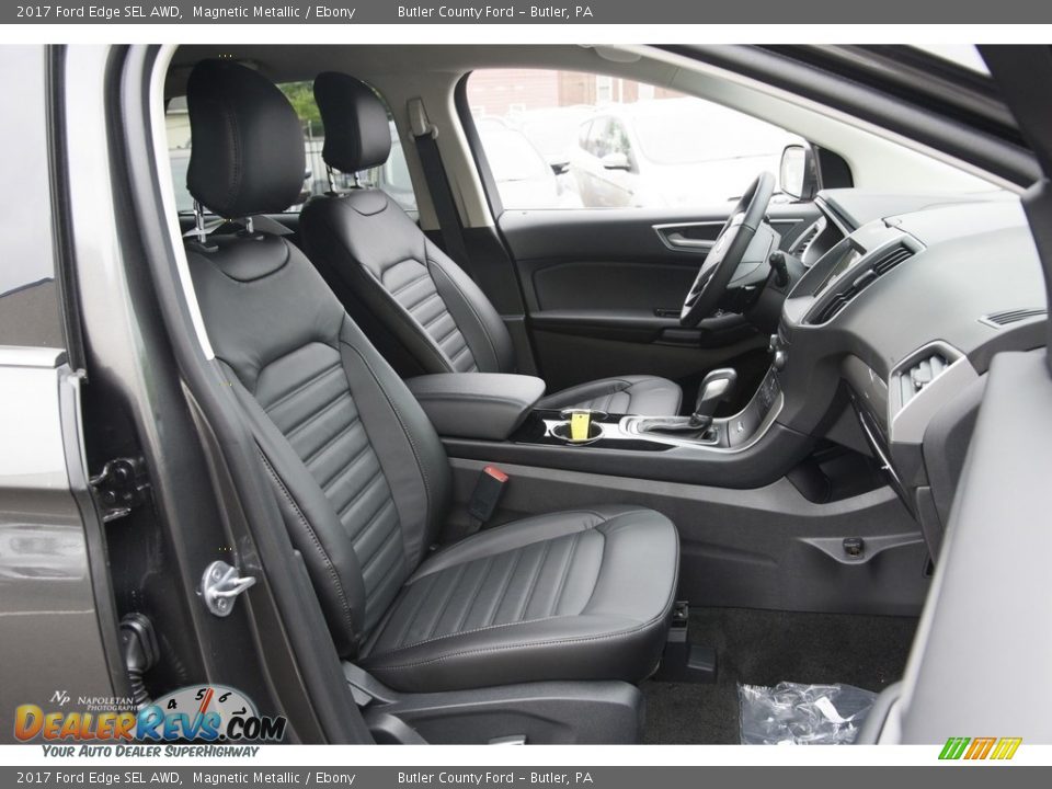 2017 Ford Edge SEL AWD Magnetic Metallic / Ebony Photo #10