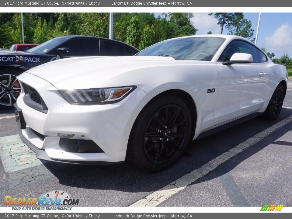2017 Ford Mustang GT Coupe Oxford White / Ebony Photo #1