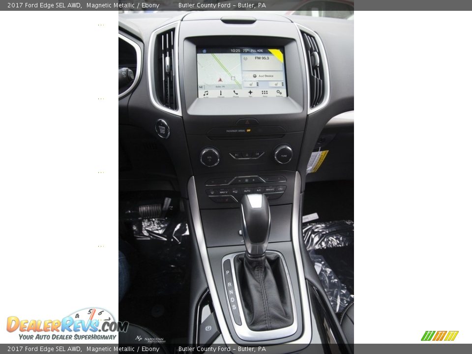 2017 Ford Edge SEL AWD Magnetic Metallic / Ebony Photo #14