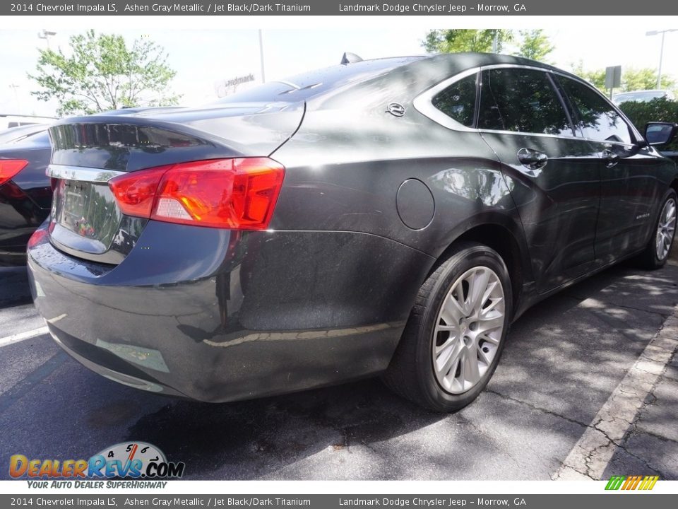 2014 Chevrolet Impala LS Ashen Gray Metallic / Jet Black/Dark Titanium Photo #3